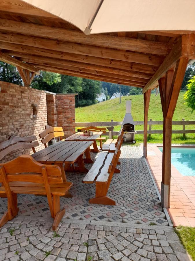 Ferienwohnungen am Schmalzbach Heinsdorfergrund Exterior foto